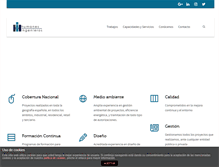 Tablet Screenshot of humanesingenieros.com
